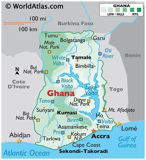capital city of ghana country|Ghana Maps & Facts .